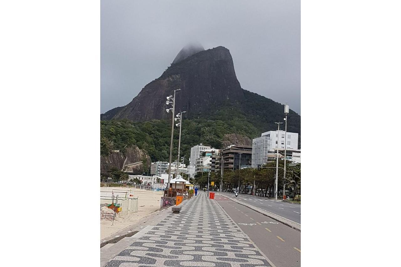 Flat Ipanema 2 Qtos Gar. Serv. Piscina Em Fte Metro Rio de Janeiro Luaran gambar